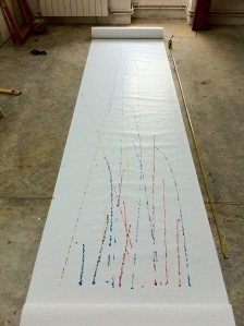 Creating 11ft Ping Pong Race Painting